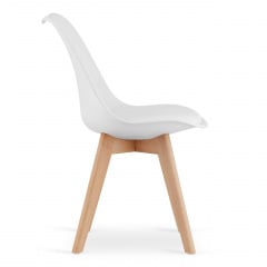 Кресло LEOBERT Mark 81.5х47 см White Киев