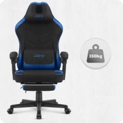 Компьютерное кресло CABRO C504 Black-Blue (5907196010262) Запорожье