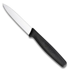 Кухонный нож Victorinox 80 мм Черный (5.0603) Житомир