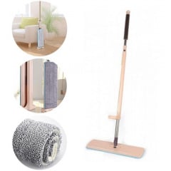 Швабра с отжимом OPT-TOP Spin Easy Mop 360 микрофибра телескопическая ручка Бежевый (2104618573) Бердичів