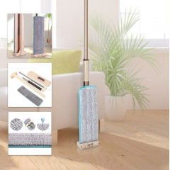 Швабра с отжимом OPT-TOP Spin Easy Mop 360 микрофибра телескопическая ручка Бежевый (2104618573) Бердичів