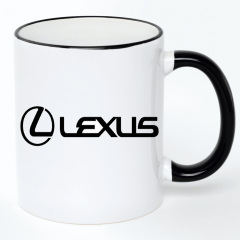 Чашка No Brand Lexus 330 мл Белый (chaska-ab-10-30) Кропивницкий