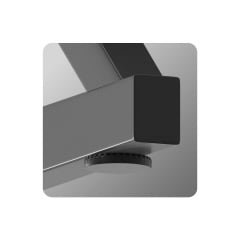Компьютерный стол huzaro Hero 1.7 RGB 120x60x77 см Black Житомир