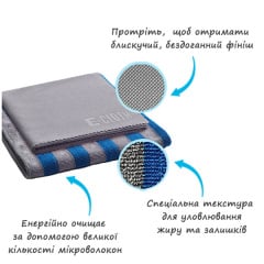 Салфетки для очистки плит и духовок e-Cloth Hob & Oven Cloth 209831 Черкассы
