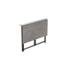 Стол раскладной Морис 900 Ferrum-decor 75x90x50 см Серый (MORI907) Ивано-Франковск