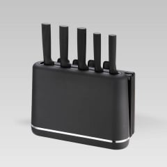 Набор ножей с разделочными досками Maestro MR-1412 9,8х9,8х22 см Black 10 шт Запорожье