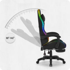 Компьютерное кресло CABRO C501 LED Black (5907196010620) Винница