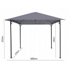 Павильон садовый Garden Line TUN5736 255х300 см Grey Київ