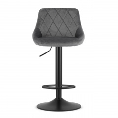 Барный стул LEOBERT KAST 105х34 см Grey Дубно