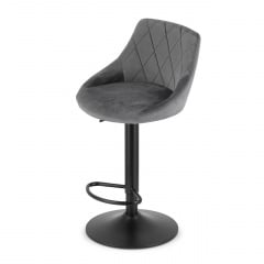 Барный стул LEOBERT KAST 105х34 см Grey Дубно