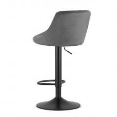 Барный стул LEOBERT KAST 105х34 см Grey Дубно