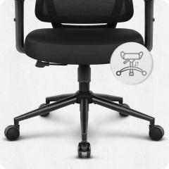 Кресло офисное CABRO C506 Black (5907196010408) Хмельницкий