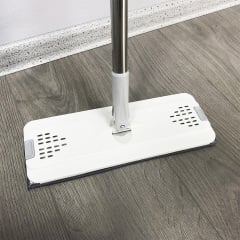 Комплект для уборки 2в1 No Brand Cleaning Kit швабра Лентяйка со складной ручкой и ведро с автоматическим отжимом Геническ