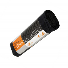 Мешки для мусора Safe Pro 120 л полиэтилен 10 шт/рул Черный (78445) Ірпінь