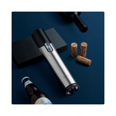 Винный набор Circle Joy Beer and Wine 2 in 1 Bottle Opener Gift Set Черный/хром (CJ-TZ09) Генічеськ