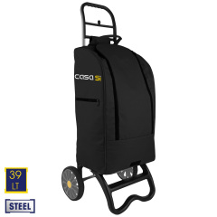 Сумка-тележка Casa Si Partner 980х400х330 мм Black (CS93076Y06S) Луцьк