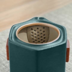 Дорожный набор для чайной церемонии No Brand 45521 Dark Green 7 шт 12953-83107 Ровно