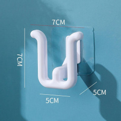 Держатель настенный для обуви UKC LVR 003 с наклейкой White (16575-hbr) Пологи