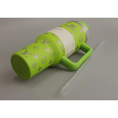 Термокружка Stanley Quencher H2.0 Tumbler 1,18 л Green Monogram KT6007828 Запоріжжя