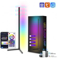 Угловая LED лампа Inspire S003 Pro RGB 67LED Черный Ровно