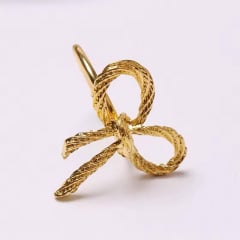 Набор колец для салфеток No Brand Бантики 6 шт Gold (GB6) Киев