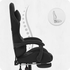 Компьютерное кресло CABRO C501 Black (5907196010569) Киев