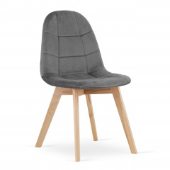 Кресло Jumi Colin 81.5х44 см Grey Дрогобыч