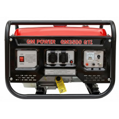 Бензиновый генератор No Brand GM POWER 3500 GTi 3.5 кВт Черно-красный (2104618725) Умань