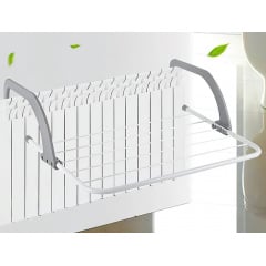 Сушилка для одежды Fold Clothes Shelf Серый (hub_3jpsin) Тернопіль