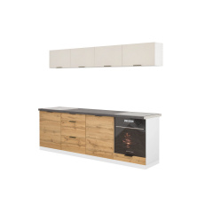 Модульна кухня Селена-2 (240 см, дуб аппалачі і кашемір) IMI Вараш