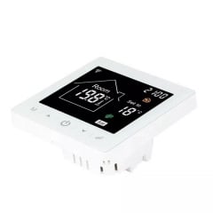 Терморегулятор сенсорный для теплого пола Smarthouse М2 Белый (050694) Вишневе