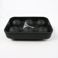 Силиконовая форма для льда VR 18,5 x 12,5 x 4,6 см Черный (H051355) Харків