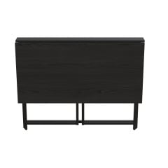 Стол раскладной Морис 900 Ferrum-decor 75x90x50 см Черный (MORI903) Одесса