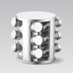 Набор емкостей для специй Maestro MR-1725 17,3х17,3х20,3 см 12 шт Сталньой (100385240) Ізмаїл