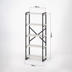 Стеллаж No Brand Ant-1 70х30х180 см Антрацит (26576198) Бровари