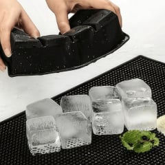 Форма для льда No Brand 16.5х11.5 см 125 мл Черный (FORKUB-BLK-1320) Запоріжжя
