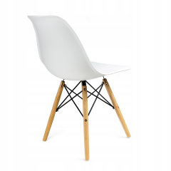 Кресло Jumi Plastic Chair 78х45 см White Тернополь