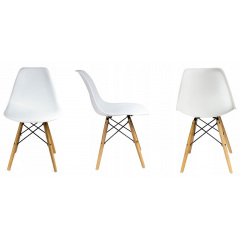 Кресло Jumi Plastic Chair 78х45 см White Тернополь