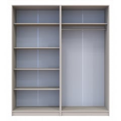 Комплект Doros Промо с полками Дуб сонома ДСП 180х48х204 см (44900290) Киев