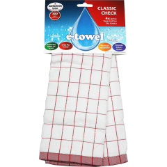 Полотенце E-cloth Classic Check Red (2300) Киев