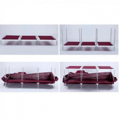 Тканевый складной шкаф для одежды и обуви 175х130х45 см OPT-TOP Storage Wardrobe 88130 AN (1756374602) Кропивницький