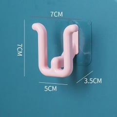 Держатель настенный для обуви UKC LVR 003 с наклейкой Pink (16576-hbr) Надвірна