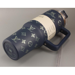 Термокружка Stanley Quencher H2.0 Tumbler 1,18 л Navy Blue Monogram KT6007836 Кропивницкий