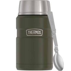 Термос для еды Thermos с ложкой 710 мл Оливковый (1099-173057) Чернігів