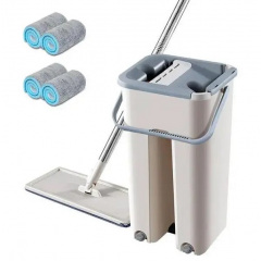 Швабра с ведром Scratch Cleaning Mop автоматический отжим (2104618474) Винница