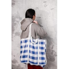 Сумка шопер большой клетчатый VS Thermal Eco Bag Черновцы