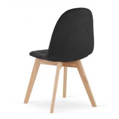 Кресло Jumi Colin 81.5х44 см Black Ивано-Франковск