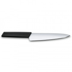 Кухонный нож для разделки Victorinox Swiss Modern Carving 19 см Черный (6.9013.19B) Одеса