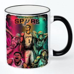 Чашка No Brand san antonio spurs 330 мл Разноцветный (chaskazz-15) Ужгород