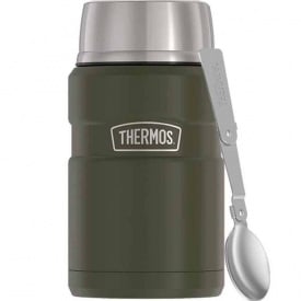 Термос для еды Thermos с ложкой 710 мл Оливковый (1099-173057)